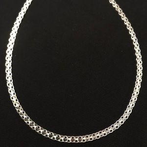 Sterling Silver Celtic Marine Link Necklace